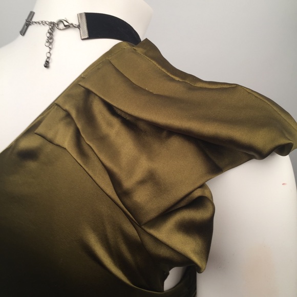 Cache one shoulder chic blouse size extra small - Picture 7 of 7